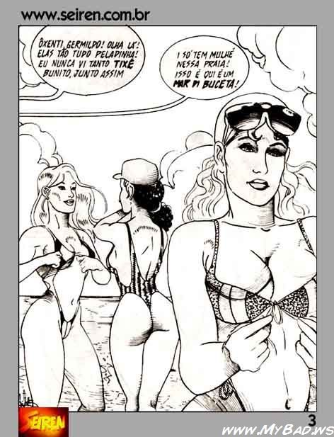 O paraíba na praia do sexo - seiren comics